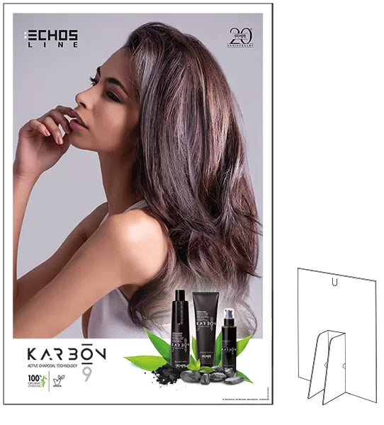 Support carton 63x94 cm gamme Charbon Karbon 9