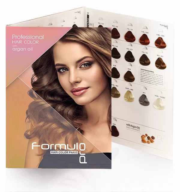 Nuancier Mèches Color Formulpro 102 meches