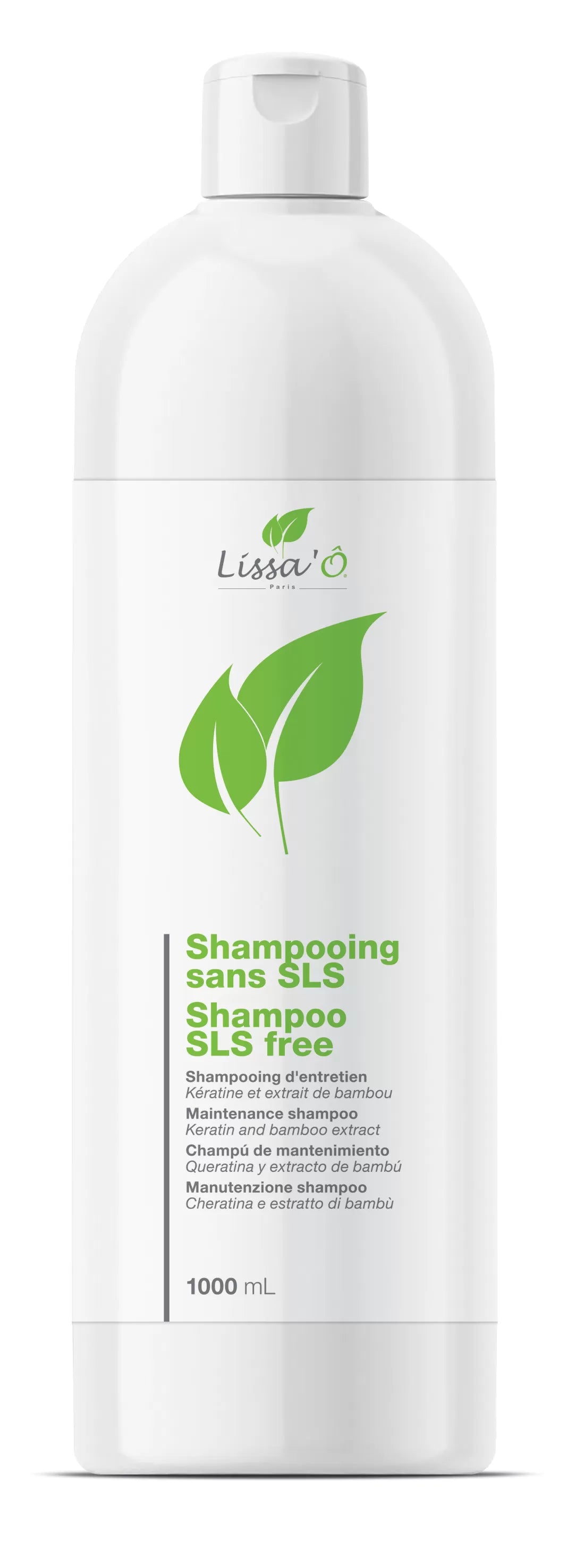 LISSA'O Shampoing sans sulfate 1000ml post-lissage