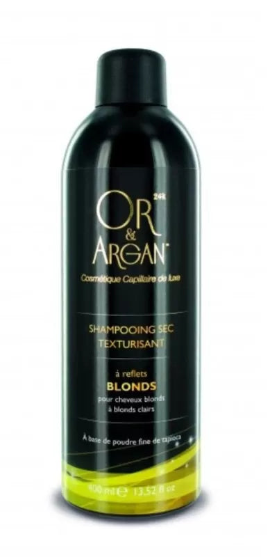 Shamp sec texturisant reflet blond (400ml)Or&Argan