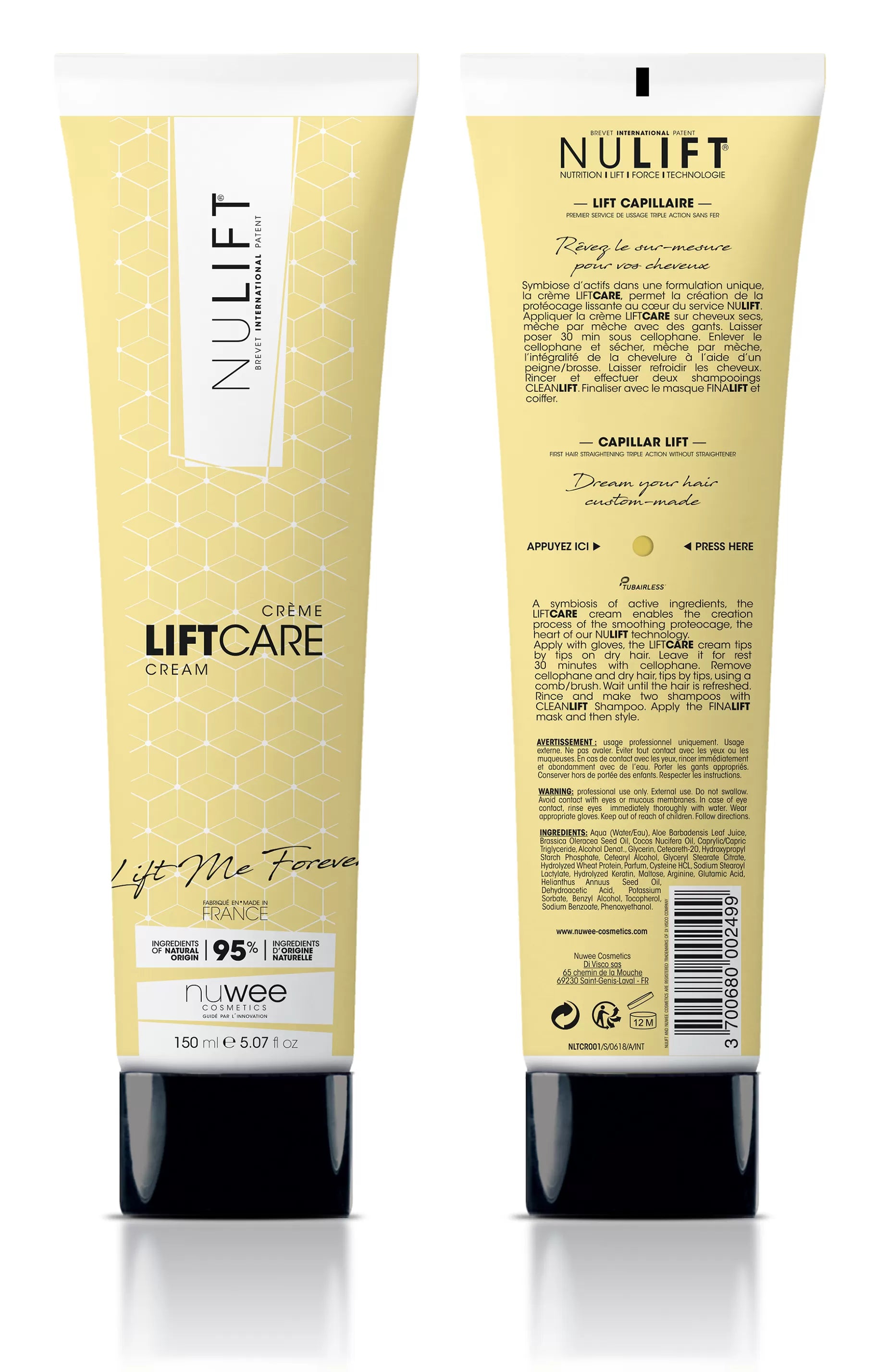 Nulift Crème Lissante Liftcare (150ML) - NUWEE