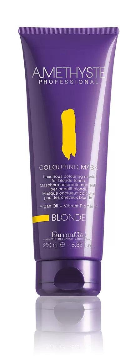 AMETHYSTE Masque coloré tube 250ml Blond