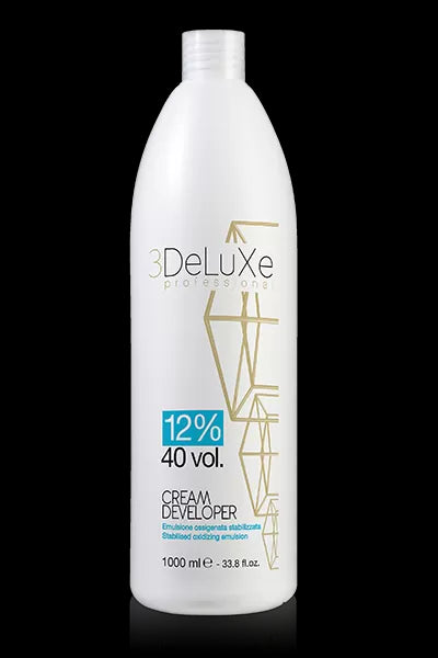 3DeLuxe Oxydant créme 40Vol 12% N°3 - (1L)