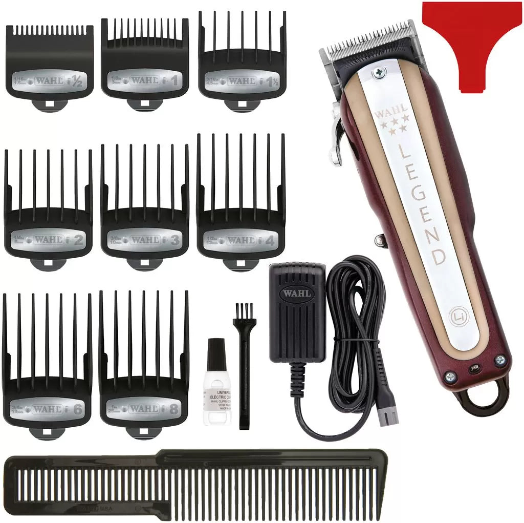 Tondeuse WAHL pro LEGEND CORDLESS 08594 peignes 8