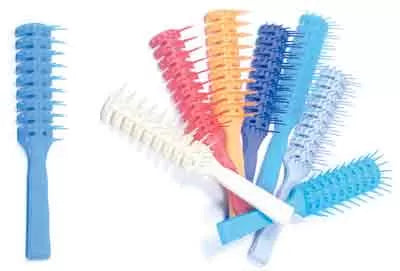 Brosse Afro Gm Pointue 7 Rangs