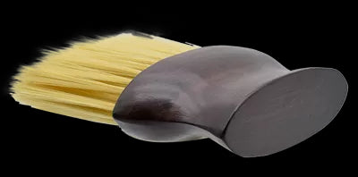 Classic Navy neck broom wide 12 cms h 12cm