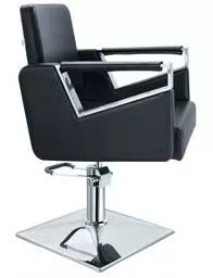 Fauteuil Oregon-Style Noir Pompe Hydro Base Carre