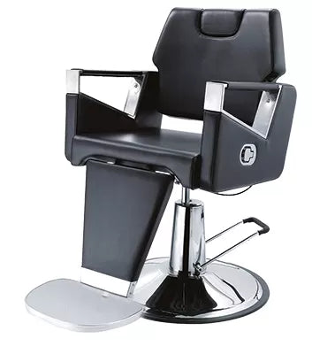 Fauteuil Oregon-3-SuperNoir Av-Ap-Tête Repose Pied