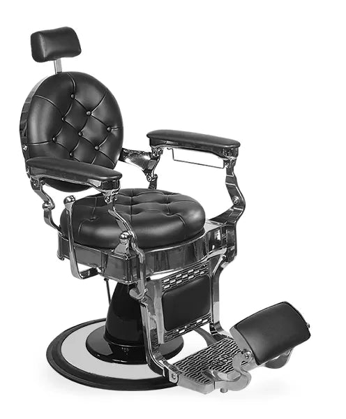 Fauteuil Barber 1888 ANTIKA-2 - Pompe Hydraulique, Noir