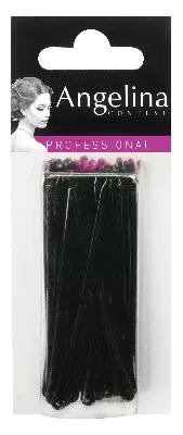 Epingles droites/perlées Kifix noir (4.5cm) x50