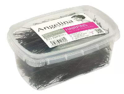 Epingles droites/perlées Kifix noir (4,5cm) 500gr
