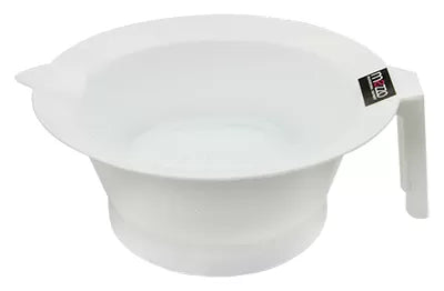 Bol à teinture blanc avec poignée