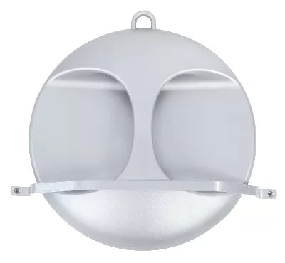 Grand Miroir ICE avec poignée Diam270mm Argent