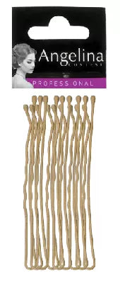 Pinces ondulées Kifix blond (70mm) x9