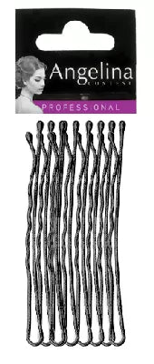 Pinces ondulées Kifix noir (70mm) x9