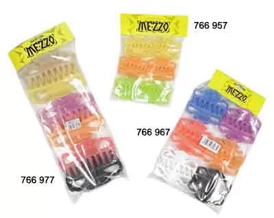 Pince Cricrac Pm X12 Color Assort 5Cm