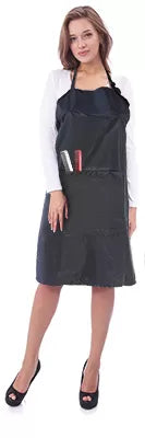 Tablier à Teinture MIKY-3 ECO - Noir avec Large Poche Centrale