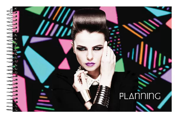 Carnet de rendez-vous 42x30cm 12 colonnes 200Pages