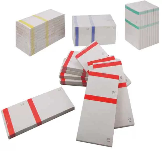 Bloc Vendeur X10 Carnet 100 Av N° Rouge