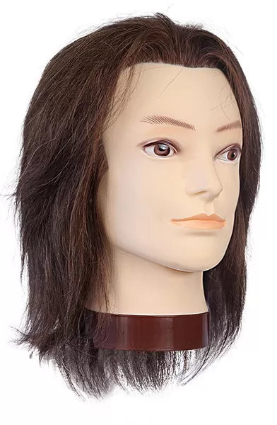 Tete étude JEAN cheveux naturels 25/30cms color 6