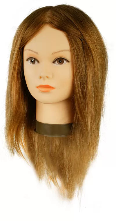 Tête d'étude JOSIA - Cheveux Naturels Blond 30/35 cm