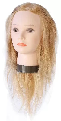 Tête d'étude JULIA - Cheveux Naturels Blond Très Clair 40/45 cm