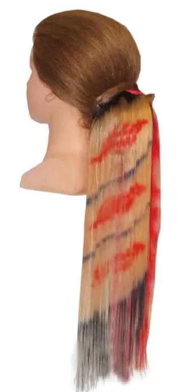 Mèches Naturelles Décor Kiss Bl/Rouge 12X45 Cm