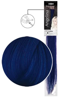 Mèche Ag-Ct Natur 45Cmremy Bleu X10 I-Stick