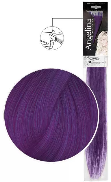 Mèche Ag-Ct Natur45Cmremy Violet X10 P-Stick
