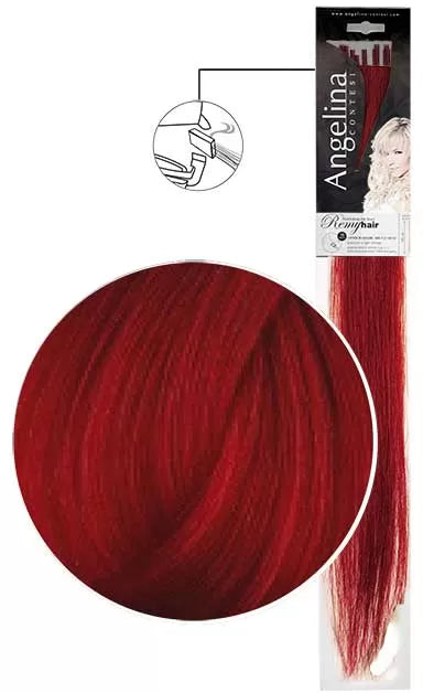 Mèche Ag-Ct Natur45Cmremy Rouge X10 P-Stick