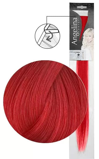 Mèche Ag-Ct Remyhair Rouge 4X45Cm Skinyx2