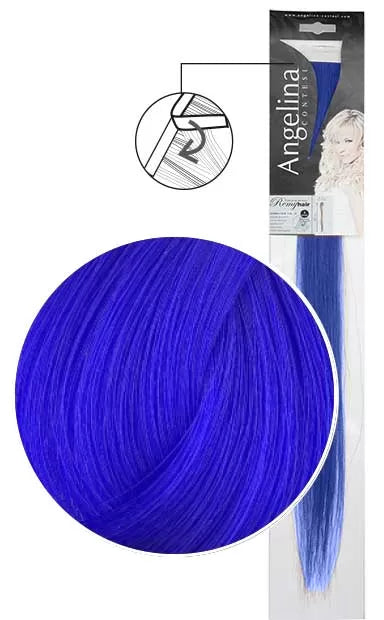 Mèche Ag-Ct Remyhair Bleu 4X45Cm Skinyx2
