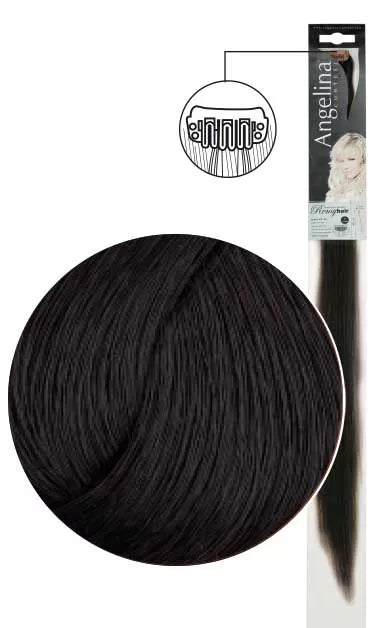 Mèche Ag-Ct Remyhair Clip 1B 1 3Cm 45Cm X1