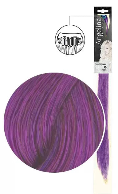Mèche Ag-Ct Remyhair Clip Pourpre 3Cm 45Cm X1