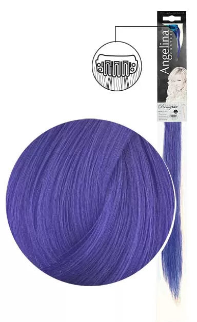 Mèche Ag-Ct Remyhair Clip Bleu 3X45Cmx1