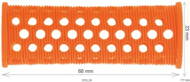 Big Rolling Trous Orange 23Mml Longx10