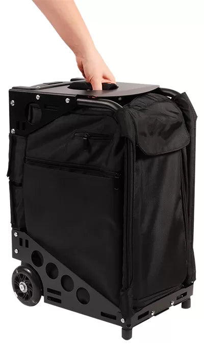Seating case noire valise outil à roulette50x25x33