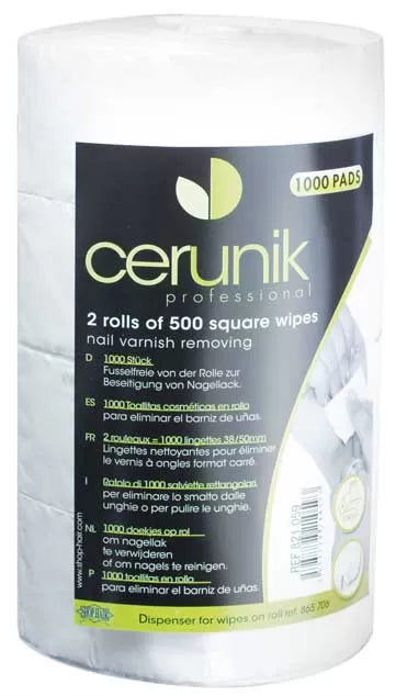 Square Nail Cleaner Roll - 1000 Pieces Cerunik