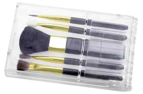 Pinceau Makeup Pm Kit 5 Pcs Etui Sac Deplix