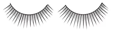 DELHY FALSE EYELASHES x2 WITH GLUE