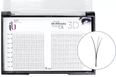 Extens.Russe-3D.Ex-Cil-C Soie 12mm x160