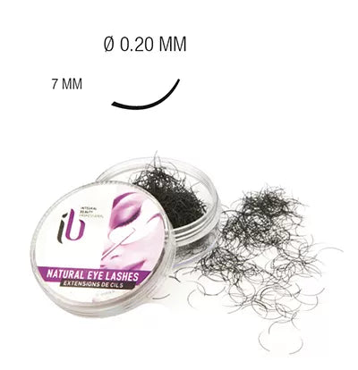 Extens.Mono Fx Cil-B Soie T-7Mm D-0.20 Bt-1Gr