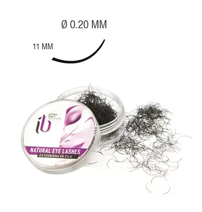 Extens.Mono Fx Cil-B Soie T-11Mm D-0.20 Bt-1Gr