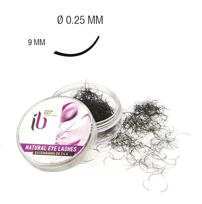 Extens.Mono Fx Cil-B Soie T-9Mm D-0.25 Bt-1Gr