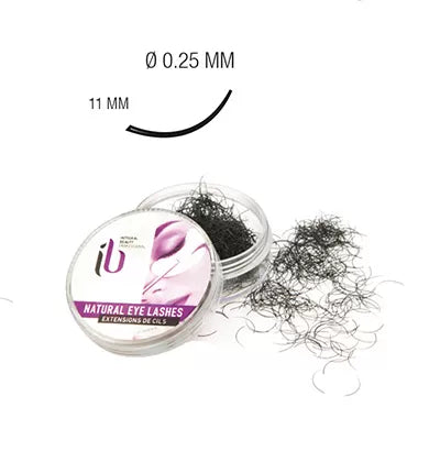 Extens.Mono Fx Cil-B Soie T-11Mm D-0.25 Bt-1Gr