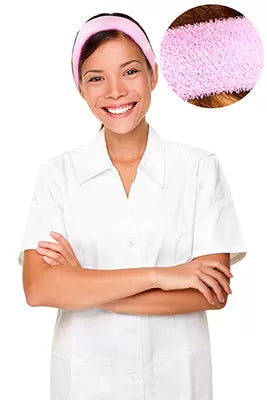 Bandeau d'esthétique Brigitte rose