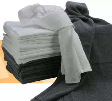 Serviettes microfibre blanches (50x90cm) x12