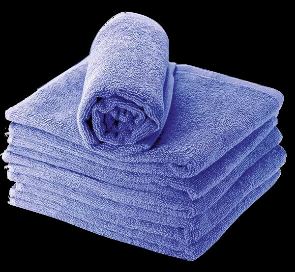 Serviette marine 100% coton (50x90cm) x6