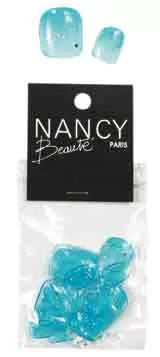 Fake Nail Foot X24 Color Blue