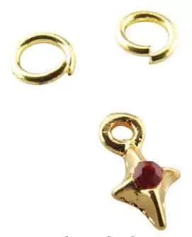 Bijou Ongle Etoile 4 D Or - IB